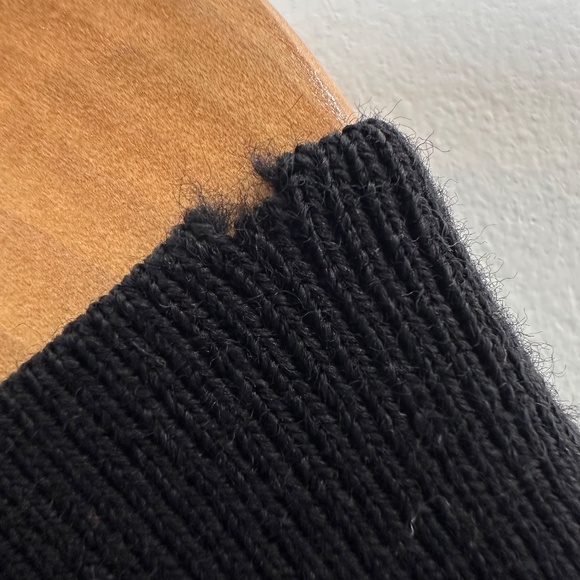 THEORY MOCK TURTLENECK CAP SLEEVE MIDI DRESS - Picture 7 of 7